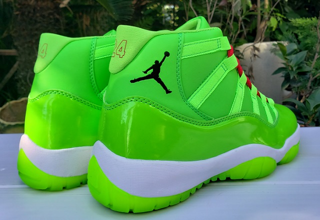 Air Jordan 11 Retro Kobe 24 Green - Click Image to Close